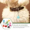 Collari per cani 10 pezzi Collare per animali domestici Collana a campana Campane artigianali Cani e gatti Accessori decorativi in metallo squisiti appesi