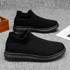 Stövlar nummer 43 Flat Sole Sneakers Men's High Cut Male Child Shoes Top Quality Sport Snekaers Topanky Fashion-Man