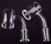 Smoking Hot selling Short neck domeless quartz banger 4mm thick 10mm 14mm 18mm clear joint Dab Nail for dab rig ZZ