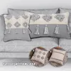 Kussen Boho Style Cover Pluche met kwastjes Schattig Marokkaans hoesje Macrame Home Sofa Decor Taille kussensloop