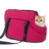 Carriers Small Dog Tote Bag Breathable Chihuahua Shoulder Bags Breathable Outdoor Travel Rabbit Handbag Breathable Cat Carrying Supplies