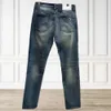 Spring Men Jeans Designer dżinsy męskie litera graficzna dżinsowe długie spodnie luźne proste stałe kolor duże rozmiar Slim Pants