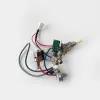 1 ensemble de potentiomètres de commutateur Push Pull de faisceau de câblage de micro de guitare électrique ST SG pour Epi