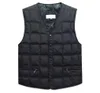 Men039s Down Parkas Duck Down Sleeveless Jacket för män Vintervindbrytare Parka varm tjock väst manlig casual ytterkläder snö wai3688847