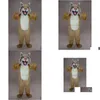 Mascot Halloween Bobcat Costumes Cartoon Character Adt Women Men Dress Carnival Unisex Adts Drop Delivery Apparel Dhm5A