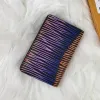 Luxurys Portafoglio di alta qualità Donna Domande Multi-Color Fashion Designer Passaporto Bag di controllo Clip Clip Card Card Card Hold