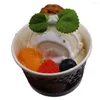 Decorative Flowers 1PC Artificial Ice Cream Cup Dessert Food Decoration Pography Pro Simulation Cake Model Tea Table