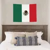 Tapisseries mexico drapeau pour dortoir de chambre à coucher mur hippie suspendu la décoration de maison de tapisserie