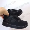 Black Cat Thunder Jordab 4s Chaussures pour enfants Jumpman 4 Baskets de basket-ball pour enfants Fire Red University Blue Blanc Oreo Motorsports Pure Money Garçons Filles Baskets Sports DHgate