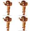 Mascot Friendly Lion Costume Adt Size Wild Animal Male King Carnival Party Drop Delivery Apparel Costumes Dhuk8