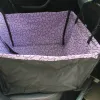 Carriers Dog Car Seat Cat Carrier Pet Seat Cover Waterproof Dog Car Back Seat Crate Cover Dog Mat Blacket Single Seat