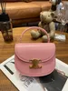 Triomphes woman Handbag designer bag crossbody Bags SpringSummer 2024 New Triumphal Arch Mini Saddle Bag Portable Small Single Shoulder Crossbody Leather Half Ro