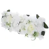 Decorative Flowers Simulated Flower Arrangement Rose Wall Panels Wedding Decor Fake Layout Ornament Plastic Simulation Banquet Decorations