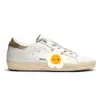 Goldenss Goosess Superstar Casual Shoes Golden Super Goose Designer Shoes Star Italy Brand Sneakers Super Star Luxury Dirtys Sequin White Do-Ol