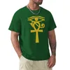 Canotte da uomo Occhio egiziano di Horus Ankh Egitto Archeologo T-shirt Felpe T-shirt da uomo