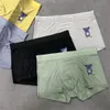 Designer Mens Underwear Blue Yellow Black Bear Underwear Comfortable Mens Shorts Breathable Gravity Soft Underwear Items 3 Pieces per Box Underpants Boxers