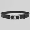 mens designer belt ceinture homme 3.5cm Wide Belt Smooth leather leather high-end resort casual style belt bicolor Small D pattern 8 belt buckle 95-125cm Length