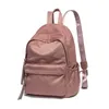 Skolväskor Oxford ryggsäck Kvinnor 2024 Fashion Grey Pink For Ladies Bagpack Teenage Waterproof Mochila Feminina