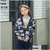 JackenHoodies Kinder Designer Kleidung Jungen Mädchen Jacken Mäntel Reißverschluss Windjacke Leopard Dinosaurier Wasserdichte Hoodies Mode Kinder Dhnso