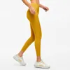 Aloyoga Align Leggings女性のハイウエストヌードセンセーションジムプッシュアップフィットネスソフトクロップドパンツエラスティックヒップリフトT字型スポーツパンツランニングトレーニングレディレギンス