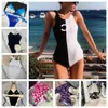 Designer Bikinis Woman sexy Bikini With Diamond ornament Letter Swimsuits Summer Swimwear Beach Luxury Bathing Suits Three-point Swimsuit top L6