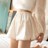 Lockere Sicherheitshose für Damen, lichtbeständig, für den Sommer, dünner Stil, große Größe, Fett mm, kann draußen getragen werden, ohne dass sich die Sicherheitsshorts für zu Hause kräuseln und auf den Boden fallen