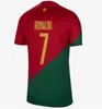 24 25 Portugalia Dzieci B.Fernandes koszulki piłkarskie Puchar Narodowych Puchar Bruno Fernandes Joao Felix Ronaldo Bernardo Diogo J. Joao Cancello Football Kits Sock Full