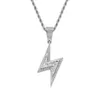 Yu Ying New Product Lighting Iced Out VVS D Color Baguette Moissanite Pure Sier Pendant For Hip Hop Necklace