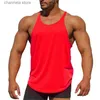 Herren Tank Tops Sommer Männer Baumwolle Tank Top Ärmelloses Shirt Bodybuilding Gym t Shirt Sport Weste Unterhemden Soild Fußball Tank Top Mann Gym Kleidung T240227