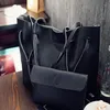 2017 modehandväskor axel tygväska tvådelar messenger väska vintage handväska mor stora väska sex färger 299l