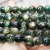 Losse edelstenen 1 armband A ca. 10-10,8 mm natuurlijke groene lepidoliet armband kralen