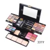 Ställer in högkvalitativ professionell sminkuppsättning Multifunktionsmakeup Box Eyeshadow Blush Lip Powder Mascara Box Full Makeup Cosmetic Kit