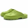 Sandale en caoutchouc de mode Summer Beach Chaussures décontractées Glissière de luxe Hommes Top Qualité Femmes Pantoufles Hommes Plate-forme Plate-forme Chaussure Mocassin Homme Sliders en plein air Mule Lady Cadeau