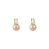 Boucles d'oreilles coréennes simples, petites perles, mode élégante, douce, romantique, bijoux pour femmes, 230831