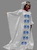 Vêtements ethniques Bazin Riche Robe portable tout au long de la fête traditionnelle des quatre saisons pour les femmes de mariage