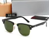 Nya högkvalitativa solglasögon för män Klassisk klubbmodedesign Master 3016 Sun Glass Acetate Plank Solglasögon 51mm UV400 Gradient CDP9