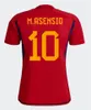 2023 2024 Spains Soccer Jerseys Pedri Lamine Yamal Pino Merino Rodrigo Sergio M.asensio Ferran Men Kids and Women Hermoso Redondo Caldentey 22 23 24 Football Shirt