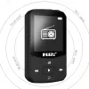 Player RUIZU X52 Clip MP3 Player With Bluetooth Lossless Sport Music Player Supports FM Radio Recording Video EBook Pedometer TF Card