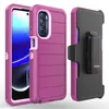 Holster Telefoonhoesjes Voor Samsung Z Fold 4/5 Z Flip 4/5 Heavy Duty Schokbestendig Anti-drop Riemclip Kickstand Defender Beschermhoes oppbag