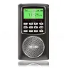 Lettori New Degen De1126 Onde Corte Dsp Am Mini Fm Radio Ducha con Lettore Mp3 da 4 GB + Registratore Vocale + Schermo + Batteria Ricaricabile