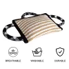 Equipment Dog Chew Pillow Dog Training Coarse Hemp Tear And Bite Resistant Pounce Pillow Dog Toy Interactive Toys Outdoor Pets Supplies