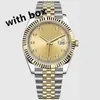 Classic Black Mens Watch Waterproof Designer Watches Automatisk rostfritt stål Iced Out Orologio Justerbar storlek 126333 Luxury Watch Datejust 28/31mm XB03 B4