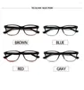 Sunglasses CLASAGA Retro Rectangular Spring Hinge Reading Glasses 4 Pairs Of Men And Women Universal HD Decorative Office Eyewear 0 - 600