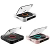 Hoparlörler Taşınabilir CD çalar BluetoothCompatible HiFi Stereo Hoparlör Touch Control HiFi Walkman Disk 3.5mm Jack USB Stereo Müzik Çalar