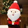 Pluche poppen 23 cm cartoon kerstman knuffel gevuld eland sneeuwpop dier kussen poppen kerstcadeaus voor kinderen verjaardag decorL231117