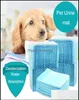 Pet Dog Cat Diaper Super Absorbent House Training Pads For Puppies Polymer Quicker Dry Healthy Mats Wholes Dh0315 Drop Deliver9855134