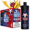 2024 ORIGINAL IQTE TORNADO 10000 PUFFS E Cigaretter engångsvape Auktoriserad 22 ml E-Liquid 850mAh