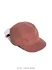 Cappellini con logo personalizzato Stampa logo 5 pannelli Cappello da baseball a tesa corta Donna Flat Bill Camping Gorras Tinta unita Uomo Low Crown Classico Gorros