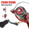 Makaralar 2500/3500 Finning Reel 5.2: 1 Yüksek Hızlı Balık tutma makarası 5+1bb Metal Makara Tutma Sazan Alabalık Tatlısu Tuzlu Su Balıkçılık Ekipmanı