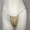 Rokken Accessoires: Strass Taille Sieraden Pittig Meisje Meerlaagse Kwasten Fonkelende Bikini Badmode Diamanten Ketting